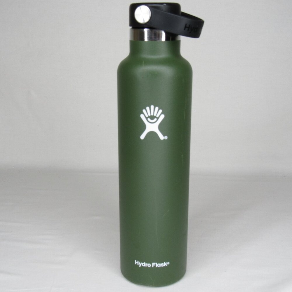 Hydro Flask Green 24oz Water Bottle Skinny Insulated Thermos